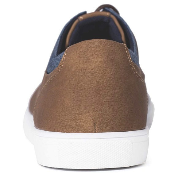 Men's Sneaker Flat Casual Shoes Brown - Picture 3 of 6